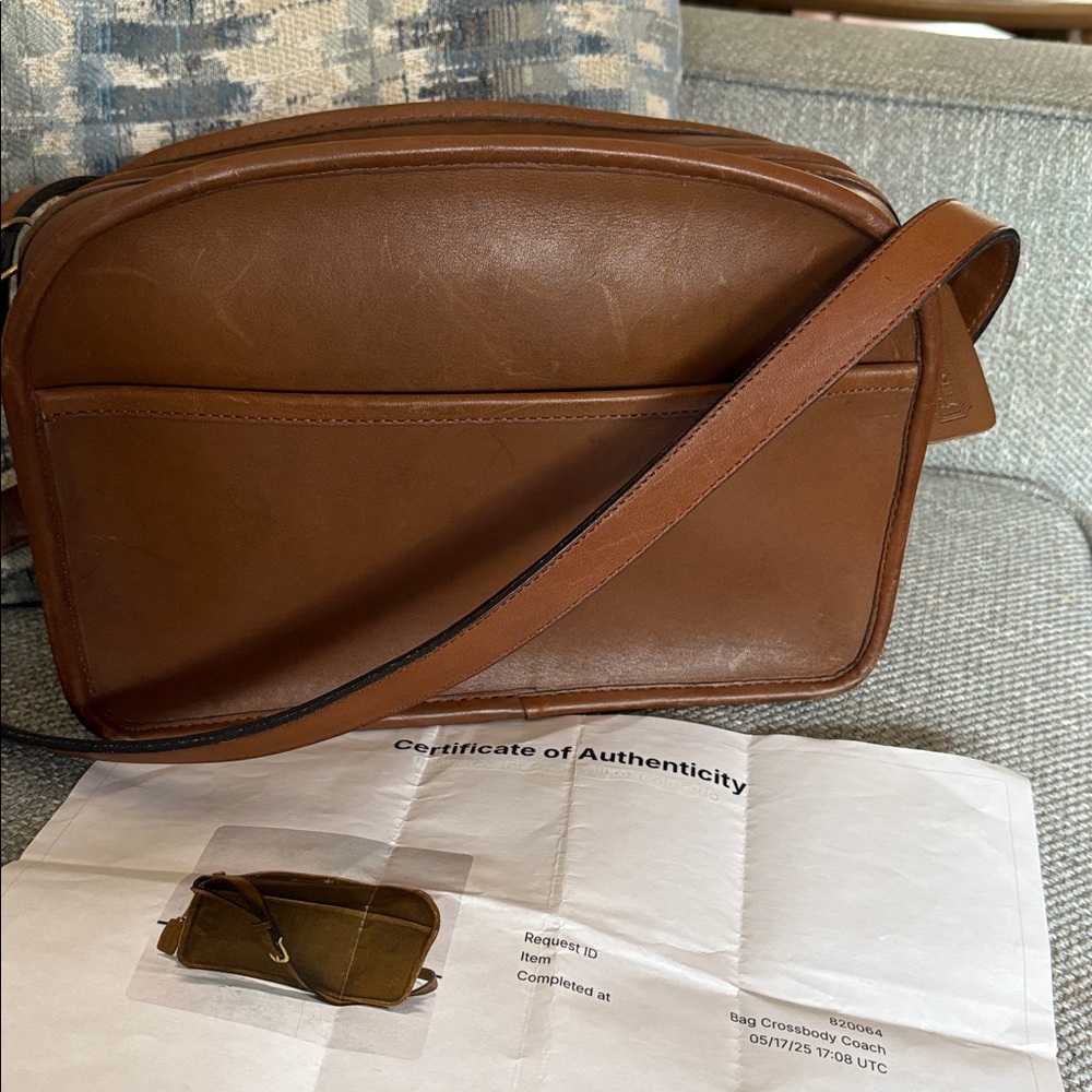Coach Vintage NYC Camera Bag No 9760 in British Tan